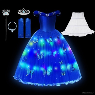 Buy Girls Sleeping Beauty Costume Aurora Princess Dress Up Clothes Cosplay  Outfits Online at Low Prices in India 