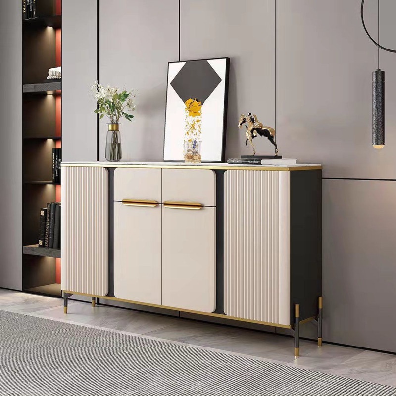 Shoe Luxury Nordic Cream Shoe Rack Shoe Storage Home