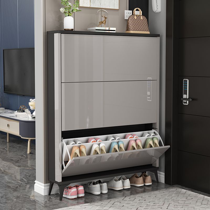 Ultra slim hot sale shoe cabinet