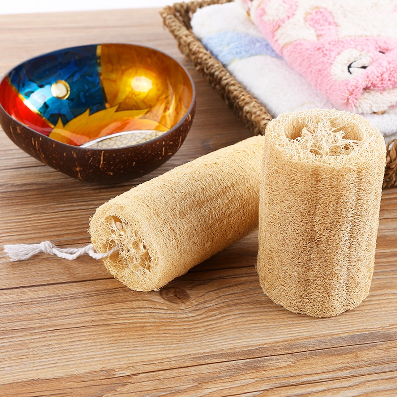 Loofah Bath Shower Wash Body Pot Bowl Sponge Scrubber Spa Brush