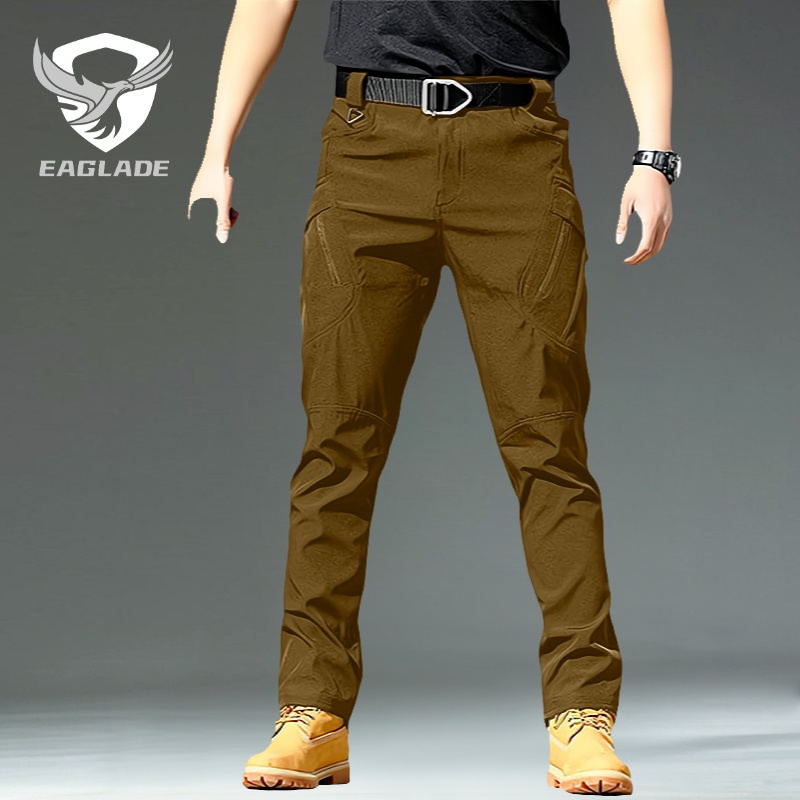 Eaglade Tactical Cargo Pants for Men in Brown Ix9 | Shopee Singapore