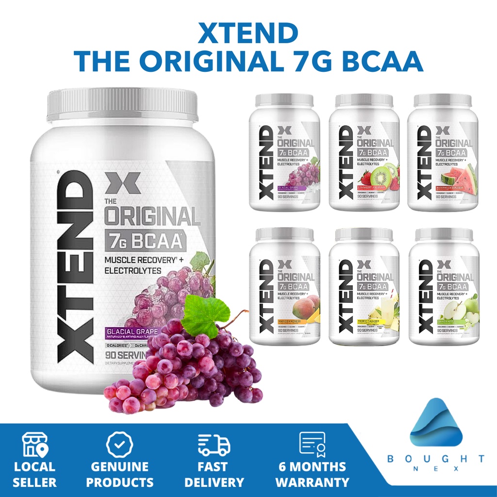 Scivation Xtend The Original Bcaas Muscle Growth And Strength 90 Servings Dietary Supplement 3764