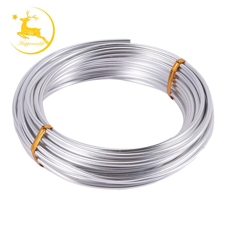 3mm Aluminium Wire 10M Craft Silver Wire for Jewellery Making Clay