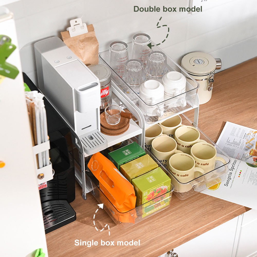 Kitchen pullout shelf / organiser / coffee machine storage