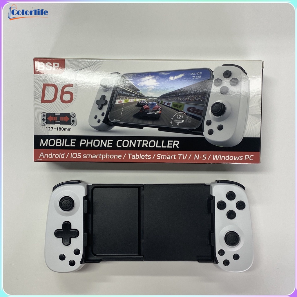 D6 Mobile Phone Wireless Bluetooth Telescopic Gaming Handle Android ...