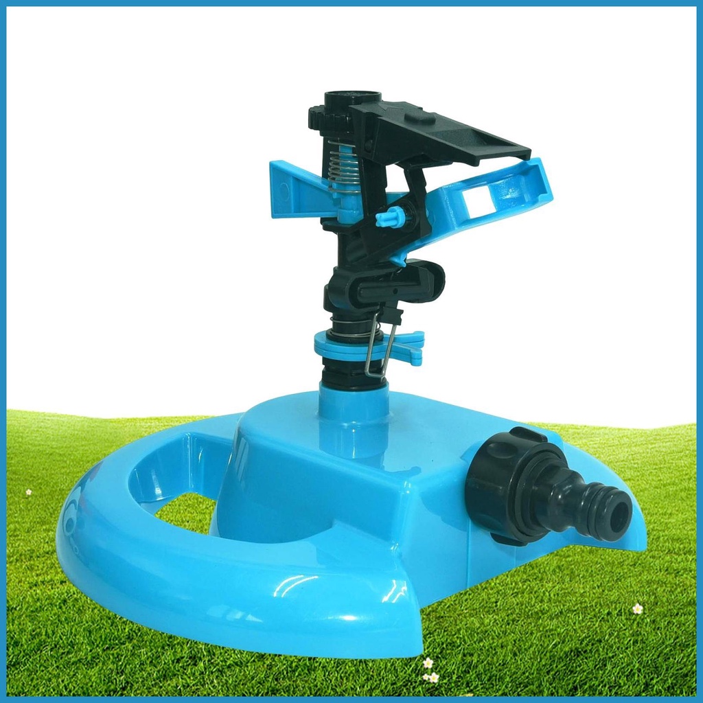 Pulsating Impact Lawn Sprinklers Portable Automatic Water Sprinklers