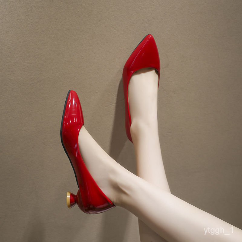 Red pointed stiletto on sale heels