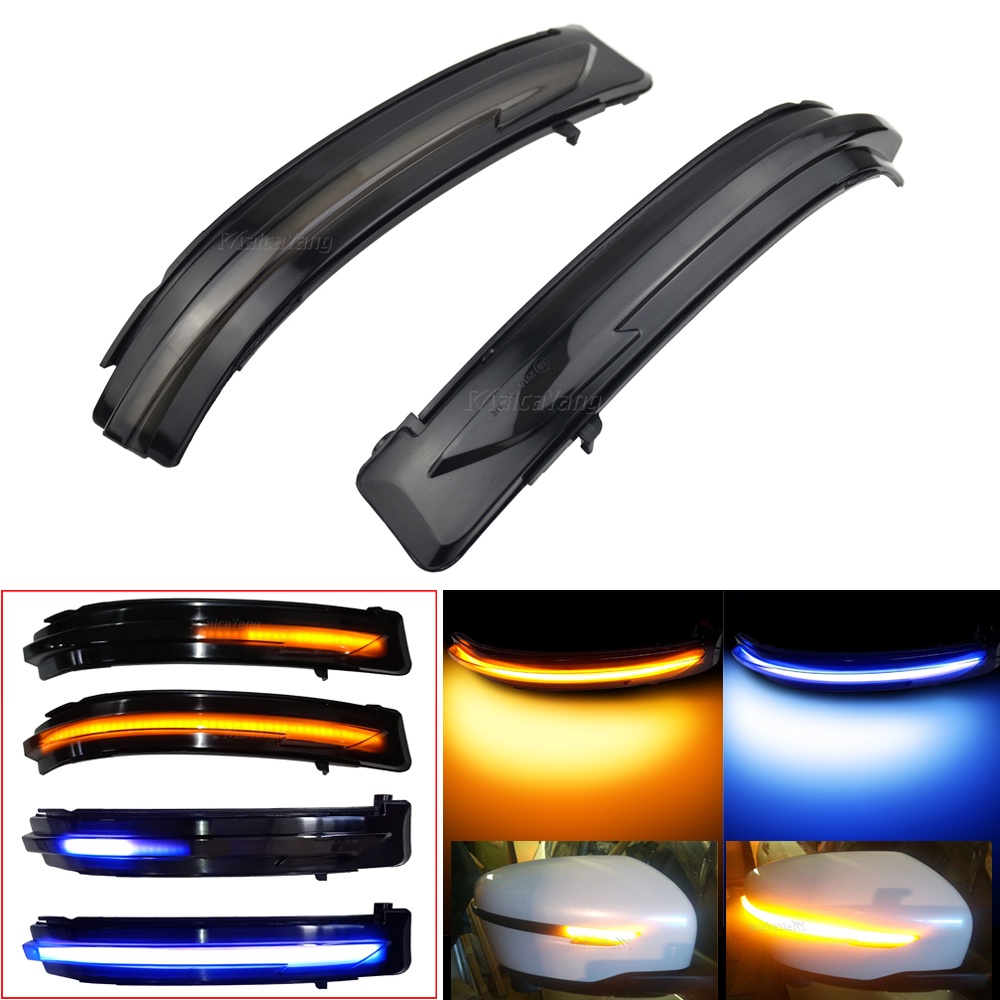 LED Dynamic Sequential Turn Signal Light Rearview Mirror Flowing ...