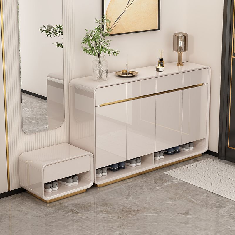 Shoe Shoe Stool Nordic Baking Paint Shoe Rack Shoe