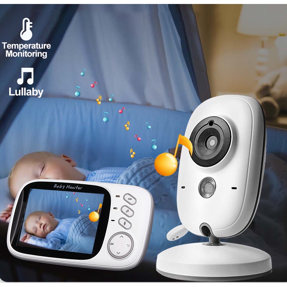VB603 Video Baby Monitor 2.4G Mother Kids Twoway Audio Night Vision
