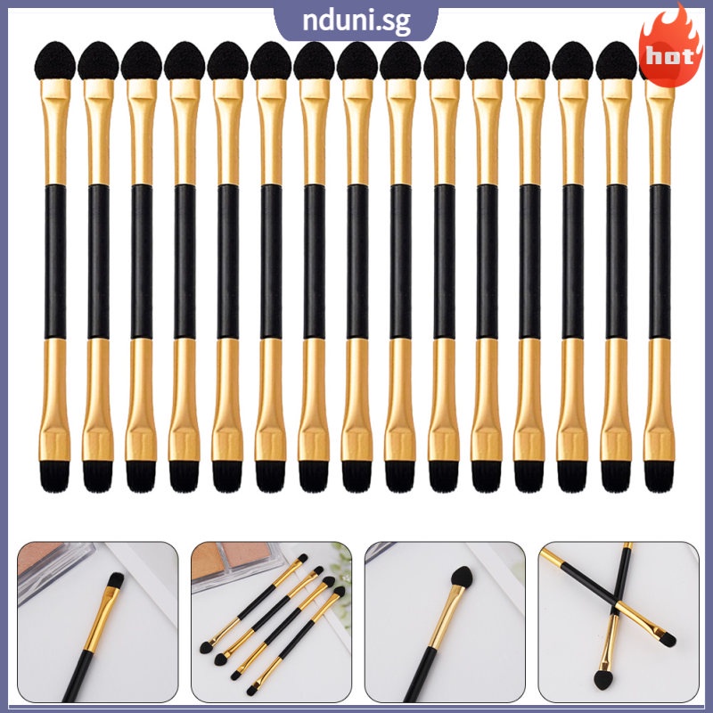 15 Pcs Sponge Makeup Applicator Eyeshadow Applicators Double Sided