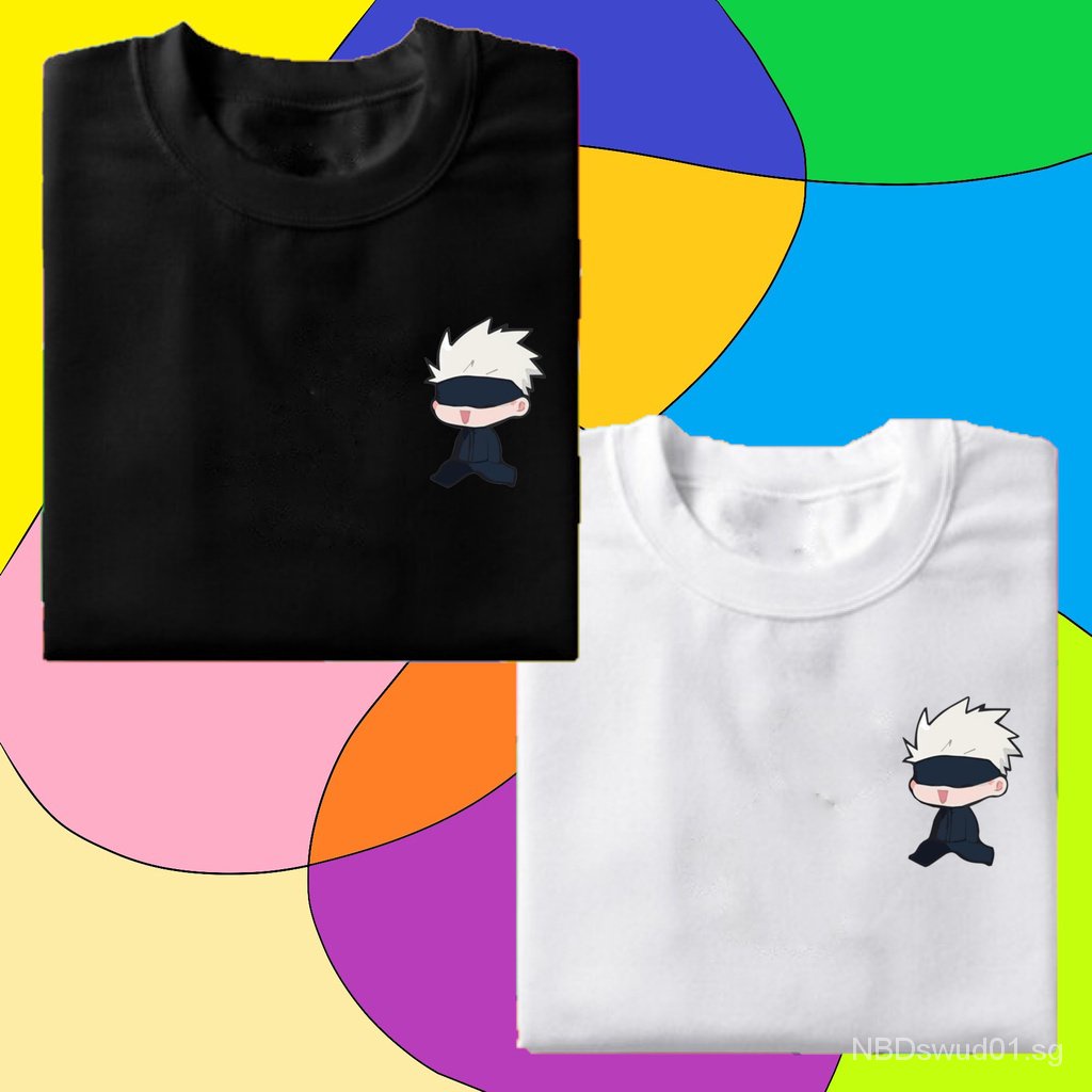 T-shirt Clothing Anime Jujutsu Kaisen Design Cotton (4 Size S, M, L, XL)