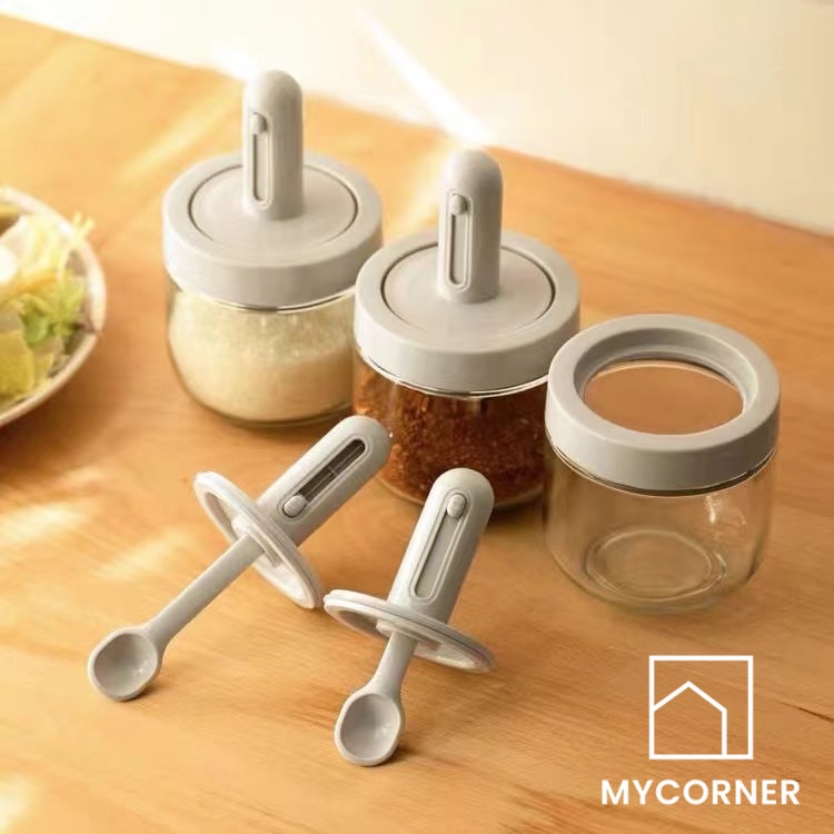 MyCorner SG Stock Kitchen Adjustable Condiments Container Seasoning
