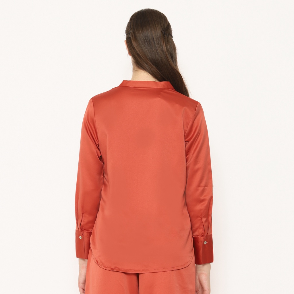 Rodeo - Blouse Wanita - Kiana Blouse - Teracotta - Gambar 3