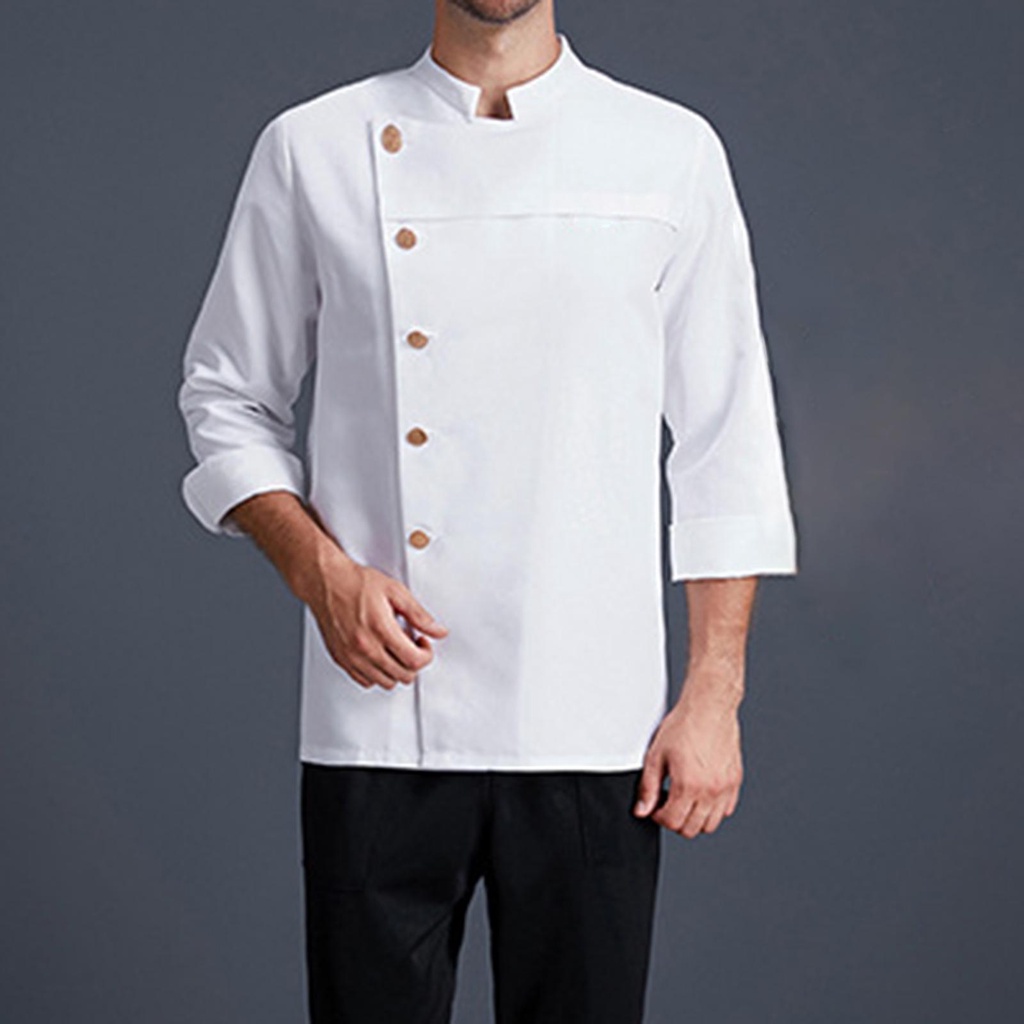 White chef clearance coat near me