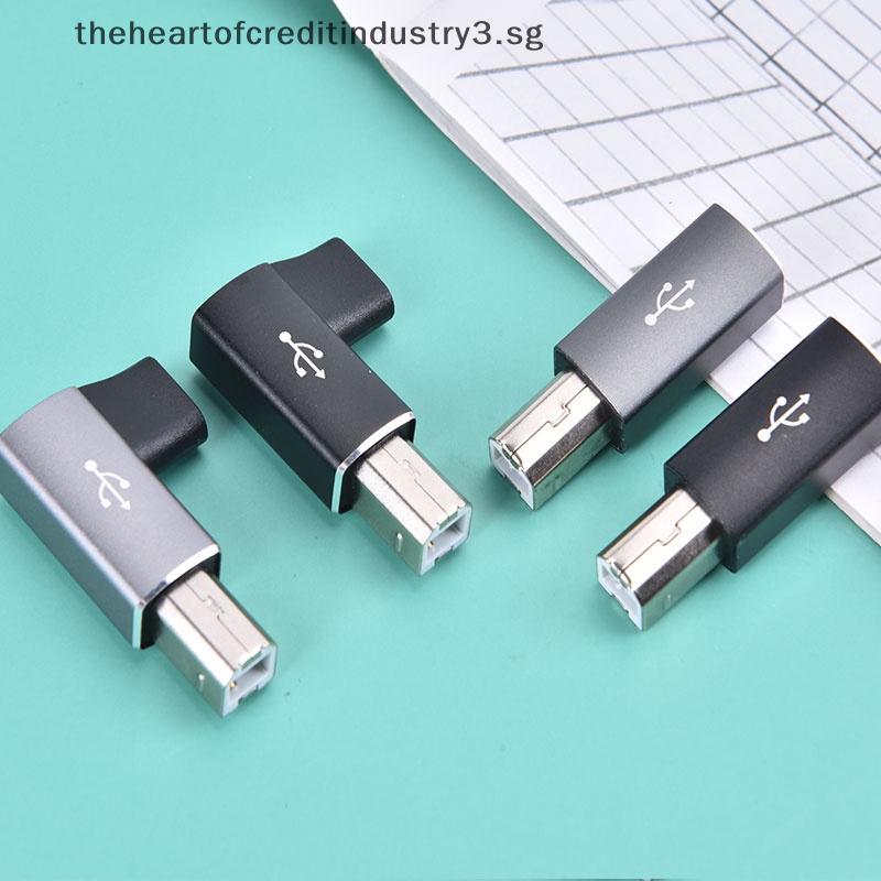 (new) USB Type C Female to USB B Male Adapter for Scanner Printer
