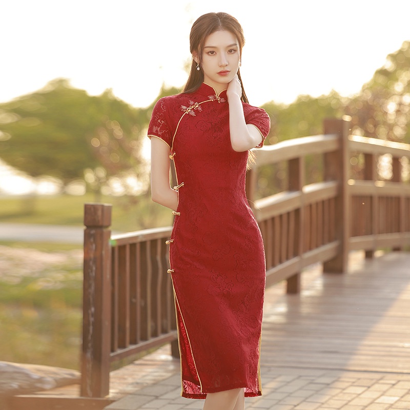 Cheongsam dress clearance shopee