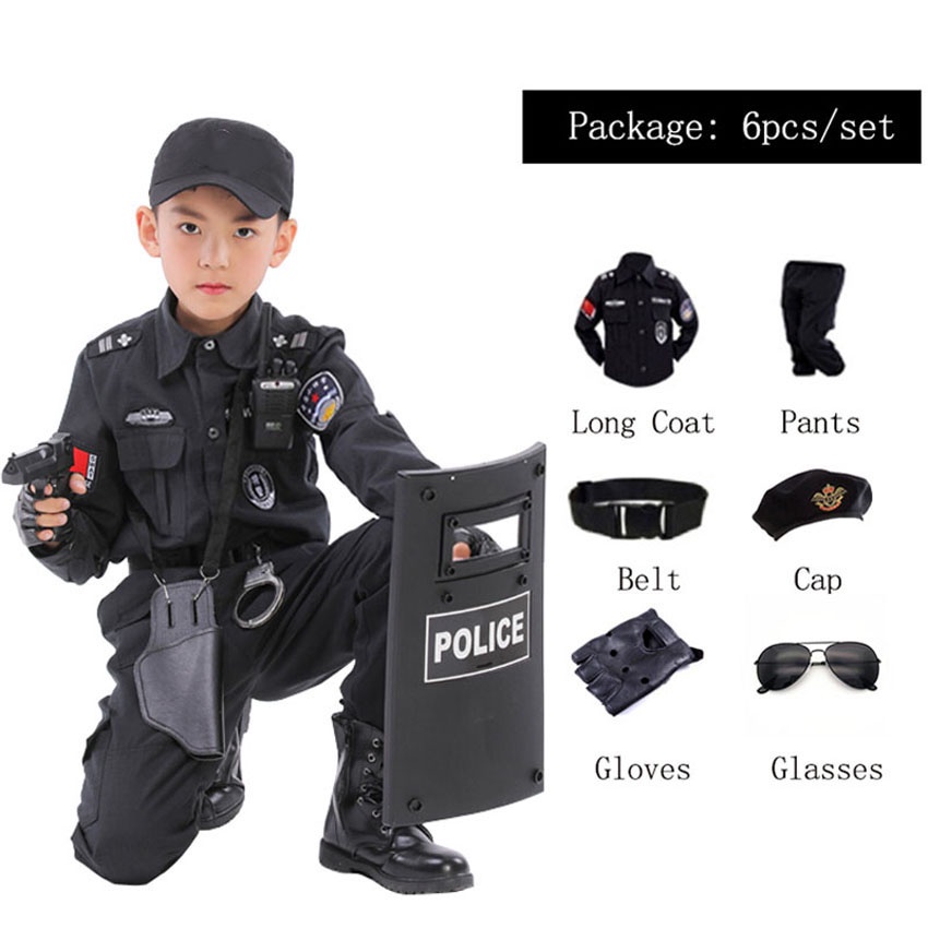 Disfraz para Niño Policía SWAT Deluxe