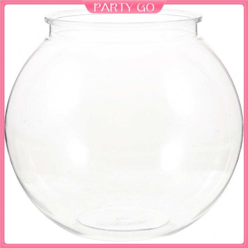 1Pc Plastic Fish Tank Transparent Fish Tank Globe Fish Bowl Goldfish