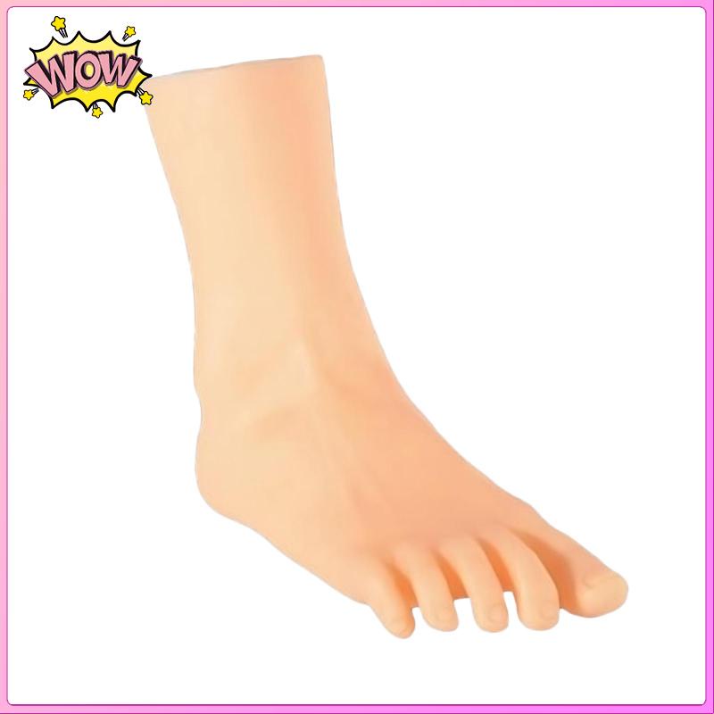[ Mannequin Feet Model PVC Fake Foot Model for Display Shoes Short ...