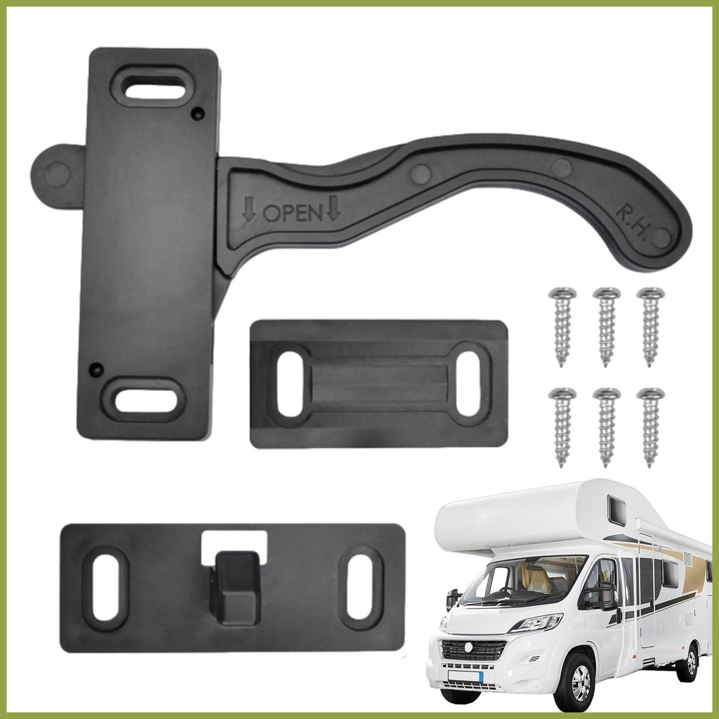 RV Door Handle Right Hand Trailer Entry Door Hardware RV Screen Door