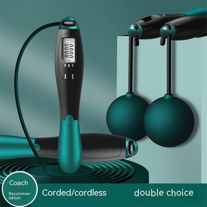 Intelligent Cordless Jumping Rope Weight Bearing Big Ball Steel Wire