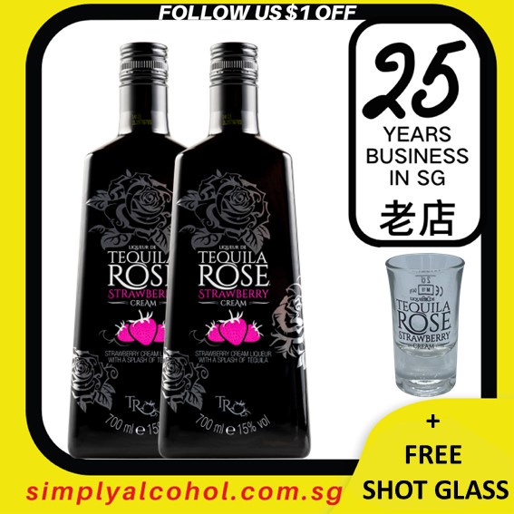 Tequila Rose - Original Strawberry Cream Liqueur 70cl