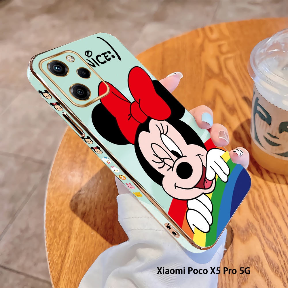 Cheap For Xiaomi Redmi Note 12 Pro 5G Note12 Pro+ 5G Case Soft Silicone  Back Cover Cartoon Phone Case Fashion