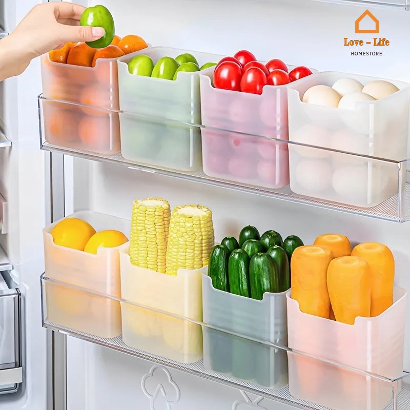 Multifunctional PP Plastic Sorting Box/ Refrigerator Vegetable Fruit