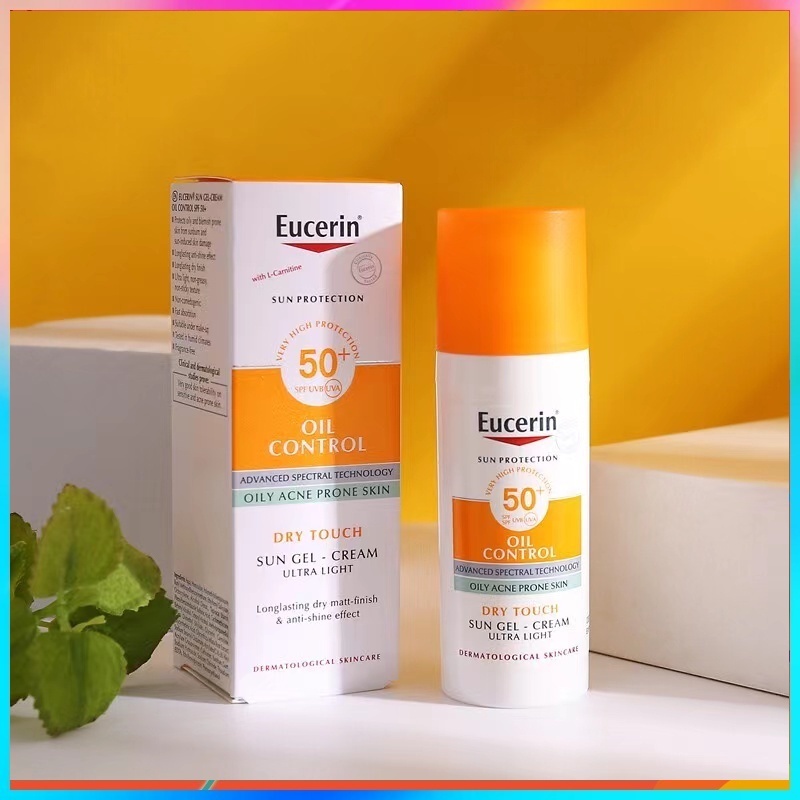 Eucerin Face Sunscreen Lotion SPF 50, Oil Control  Sunscreen lotion, Face  sunscreen, Oil control products