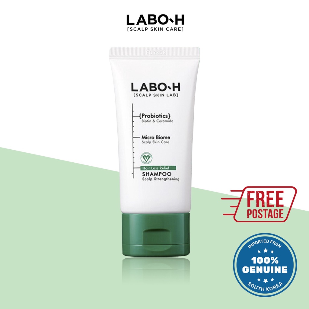 LABO-H Hair Loss Relief Shampoo Scalp Strengthening LaboH | Shopee ...