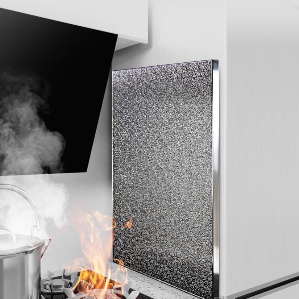 Refrigerator heat insulation board cooker gas stove oven household fire ...