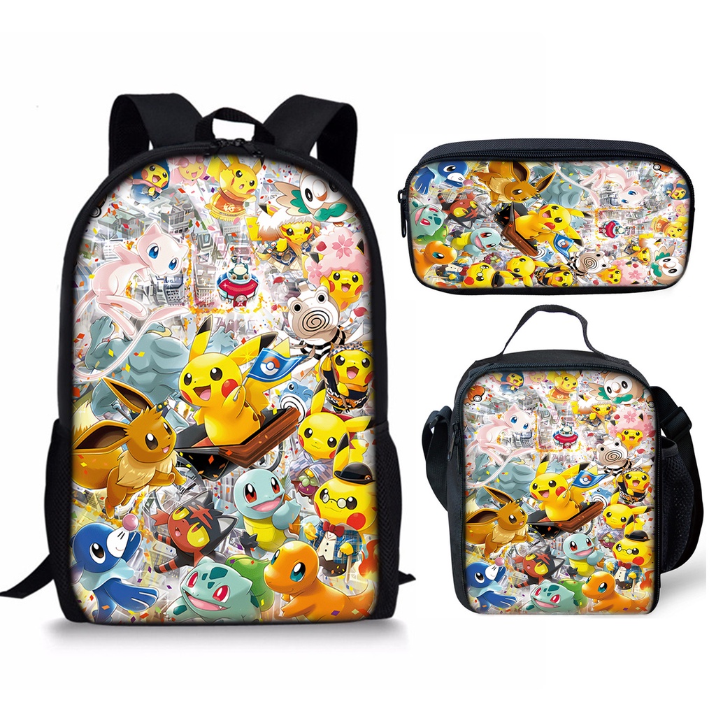 Pokemon discount school bag