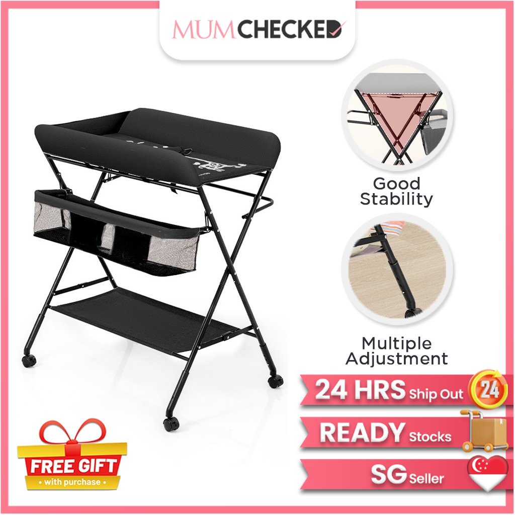 Baby Changing Table, Versatile Portable Folding Changing