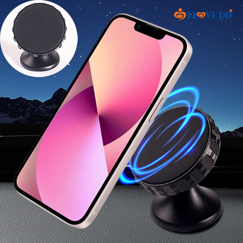 Convenient Car Internal Self Adhesive Round Adjustable Mini Mobile