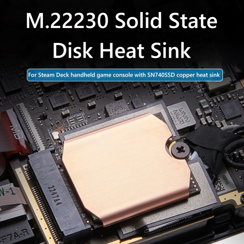 RGEEK M.2 2230 SSD Heatsink M2 NVMe SolidState Hard Disk Heat Sink for