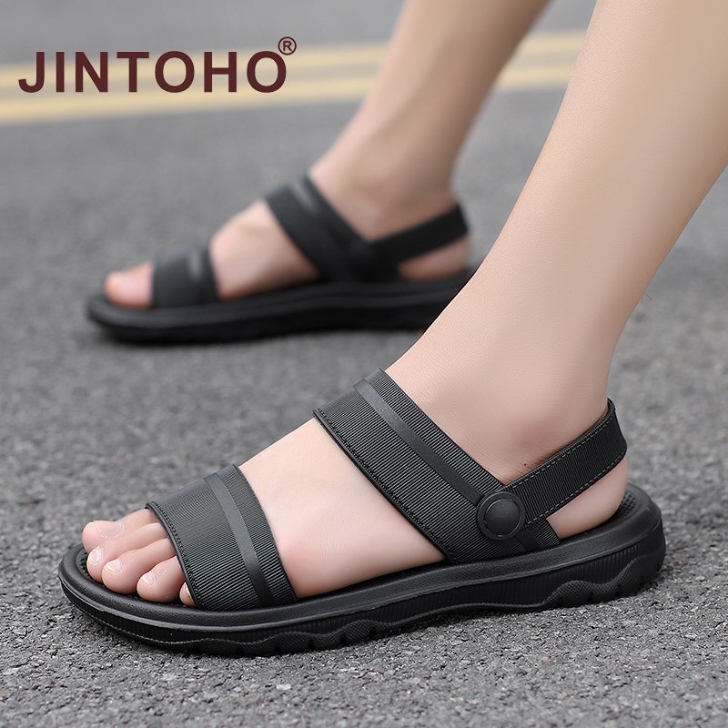 JINTOHO 2023 New Styles Men Sandals Fashion Casual Anti-Slip Slippers ...