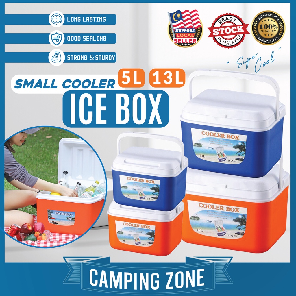 5L 13L Small Cooler Ice Box for Camping Drink Fishing Heavy duty