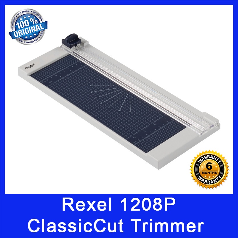 Rexel 1208P ClassicCut Trimmer. A4 Document Size. 8 Sheets Trim ...