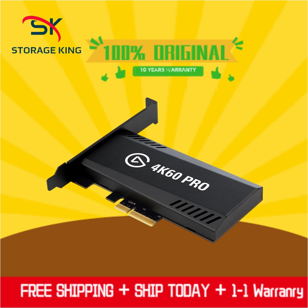 CORSAIR Elgato Game Capture 4K60 Pro MK.2 PCIe Game Capture Card 4K60 ...