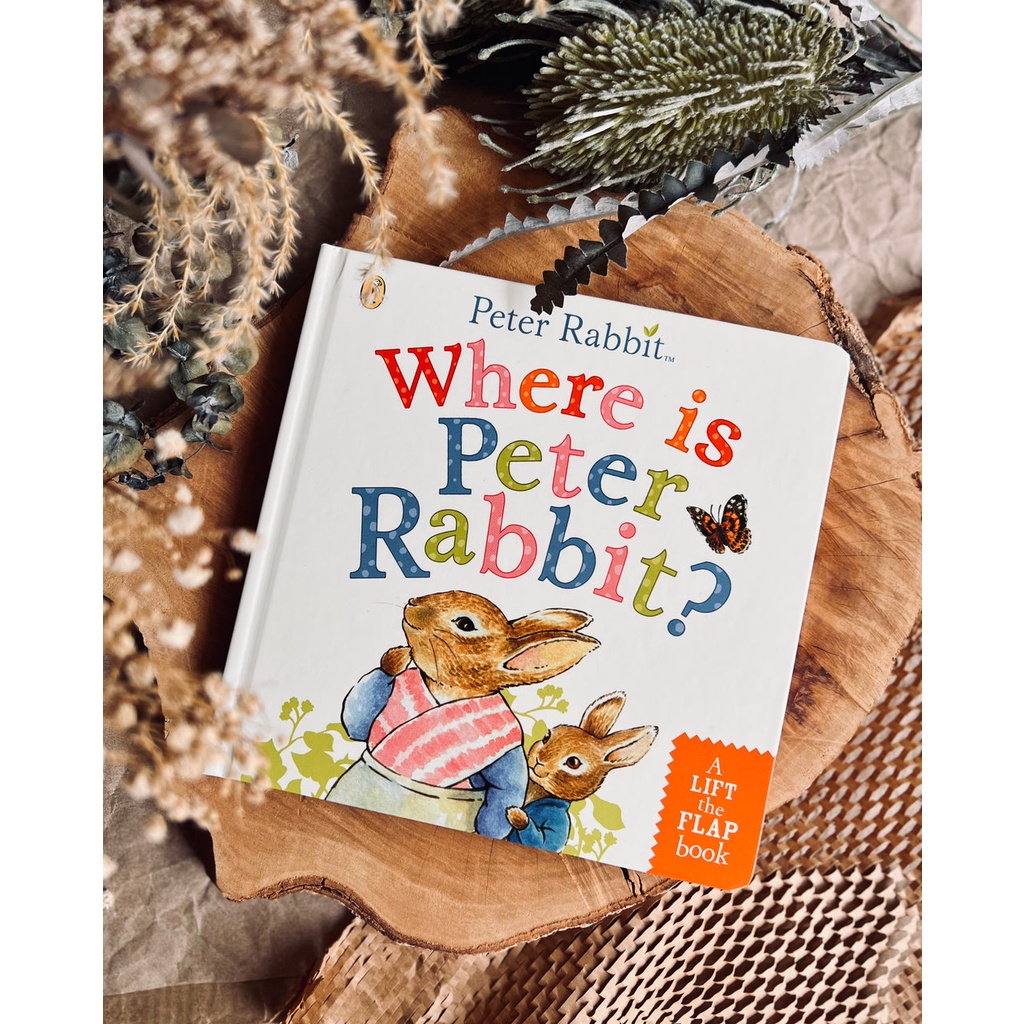 Where Is Peter Rabbit?: A Lift-The-Flap Book (Board Book) | Shopee ...