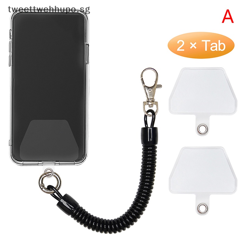 Safety Lanyard For Phone Anti-Drop Phone Lanyard Set - Retractable Safety Tether With Wrist Strap & Phone Clips Anti-theft Phone Holder - View #5