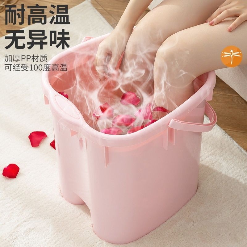 [48h Shipping] portable massage foot bath bucket foldable foot bath