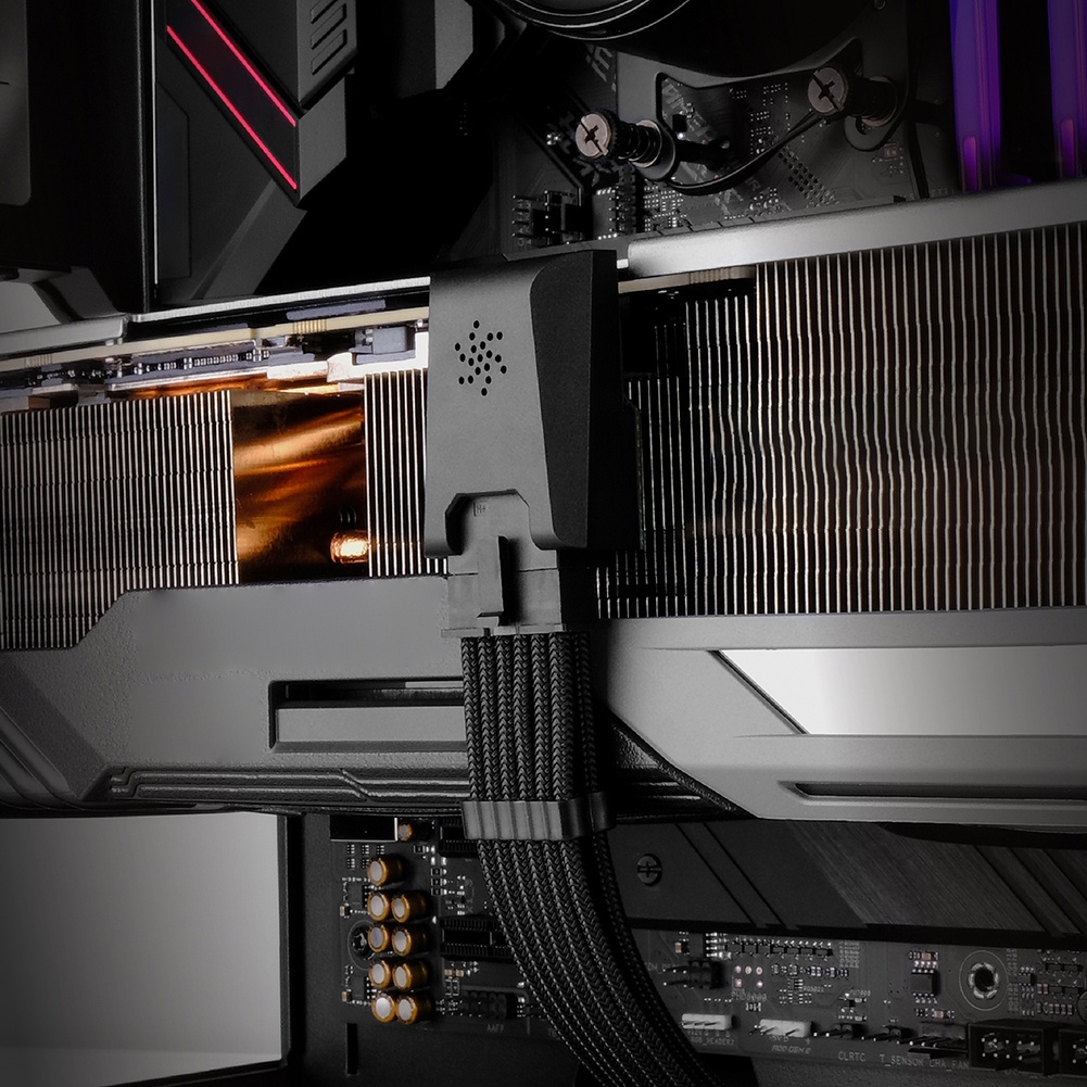 💥90 Degree Power Supply Adapter 450W for RTX 4090 4080 4070 Ti 3090