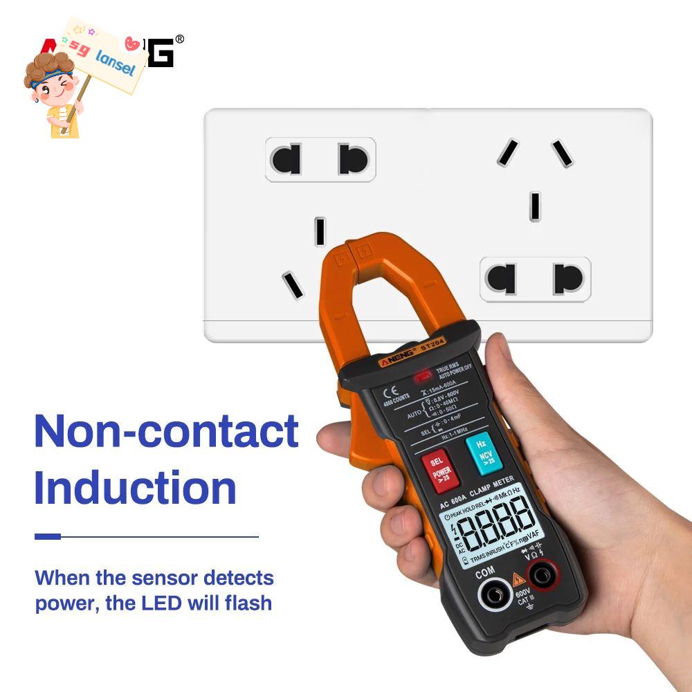NS Digital Clamp Meter Multifunction True RMS DC/AC Voltage Tester Electrical Current Tester