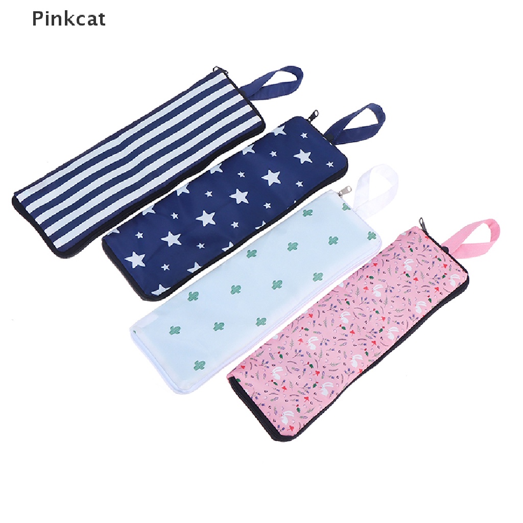 Pinkcat Translucent Plastic Bag Umbrella Storage Bag Reusable Portable