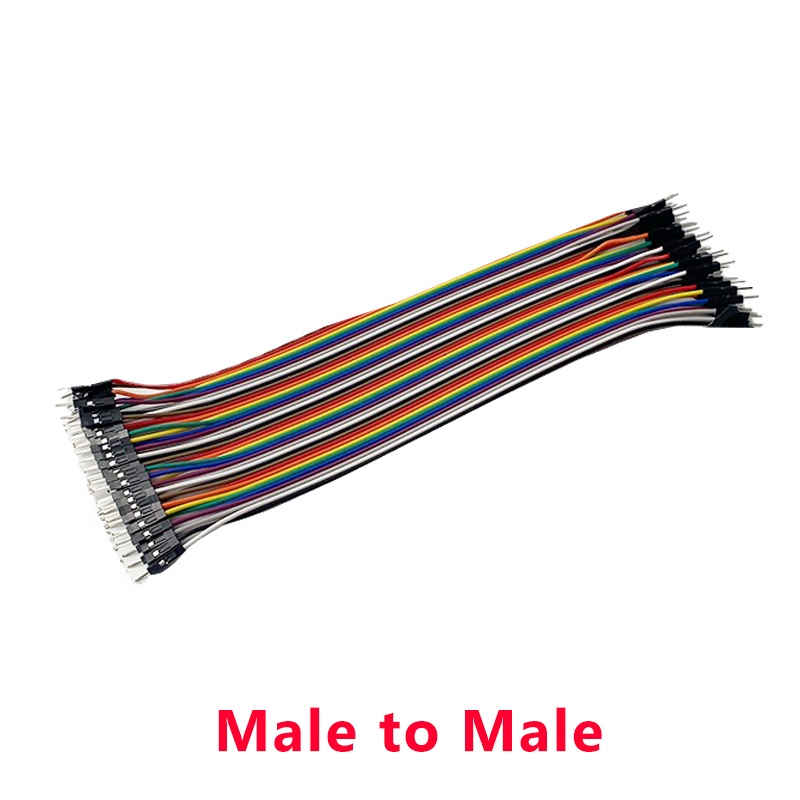 10CM 20CM 30CM 40Pin Dupont Line Male To Male + Male To Female And ...