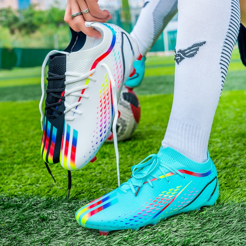 Messi World Cup Same Style Football Boots Low Top Long Spike Football Boots Men s Outdoor Training Shoes FG