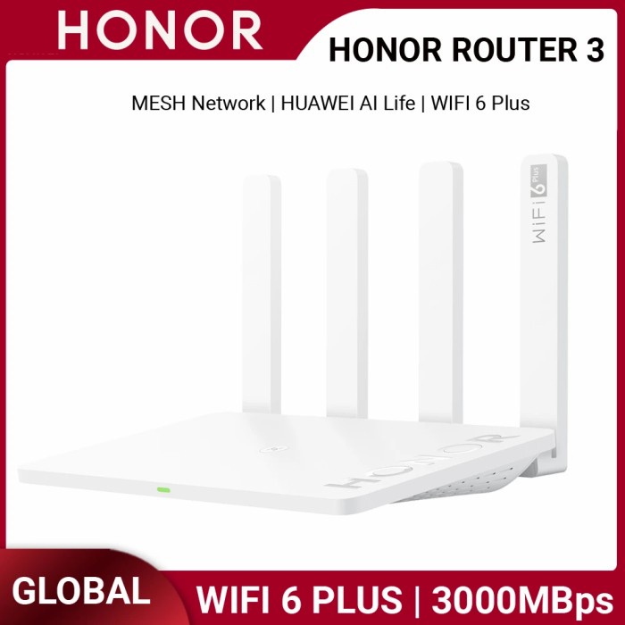 Huawei Honor Router 3 MESH Dual Core Wifi 6+ 3000Mbps XD20 | Shopee ...