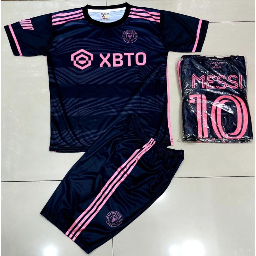 Messi INTER MIAMI Children's Football Suit/MESSI INTER MIAMI Children's